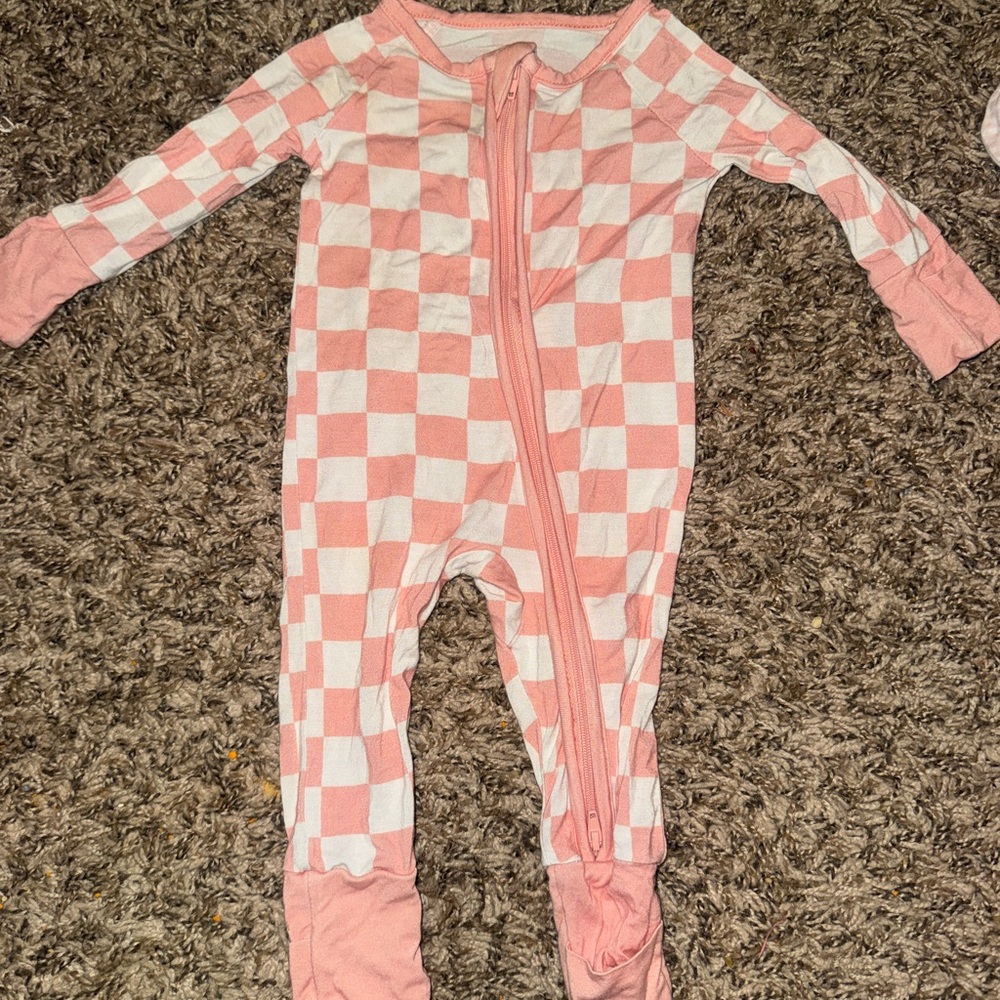 Bamboo pajamas size newborn